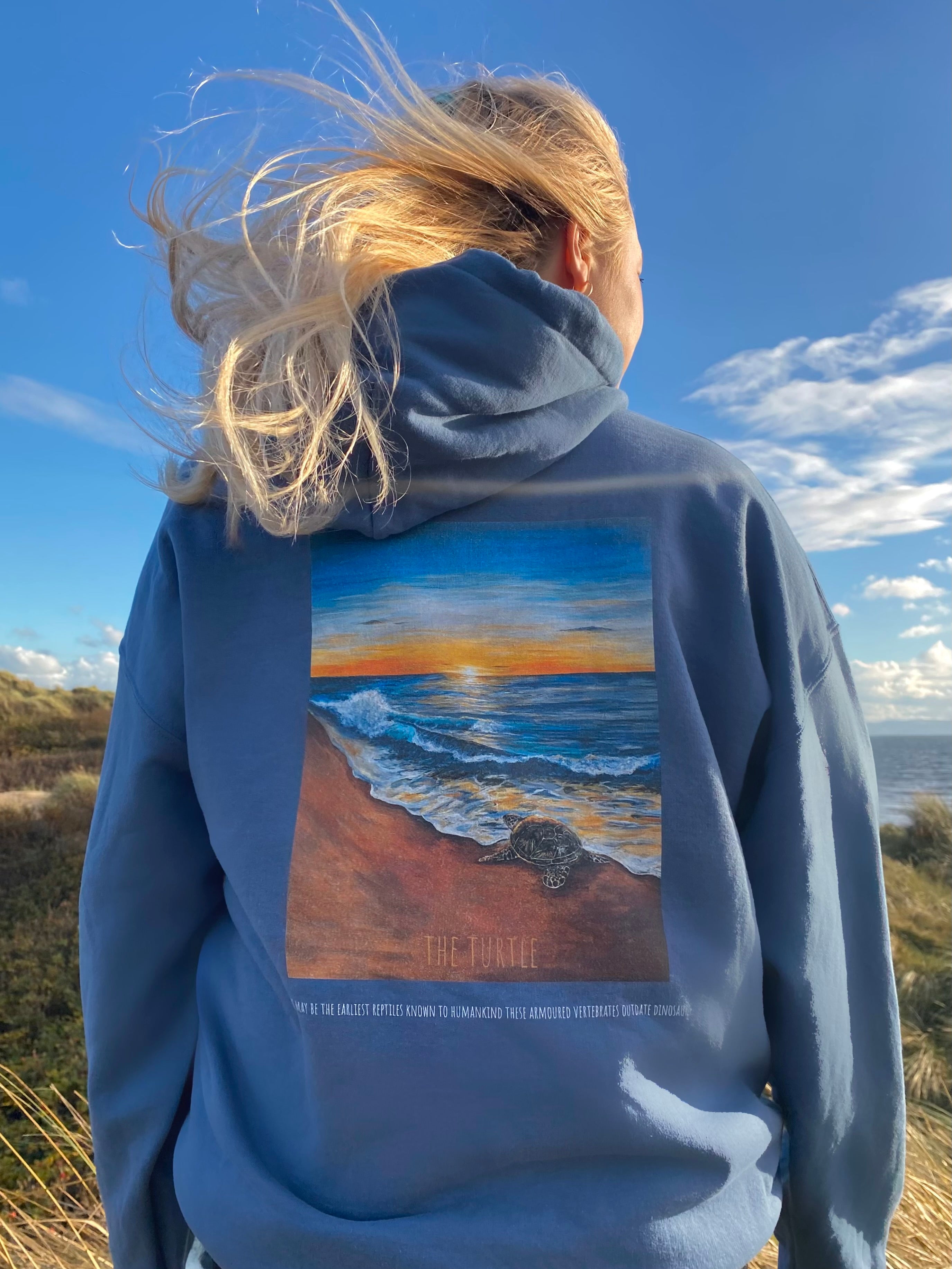 Turtle Freedom Hooded Sweatshirt