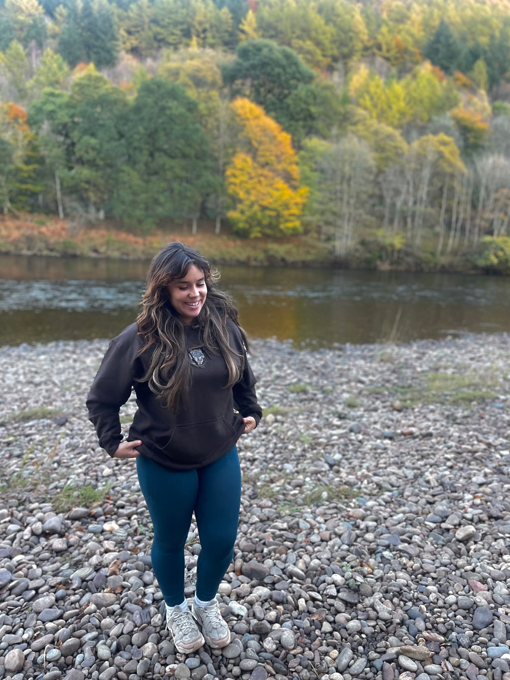 Wolf in the woodlands Hooded Sweatshirt