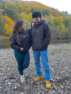 Wolf in the woodlands Hooded Sweatshirt