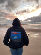 Great white shark hoodie