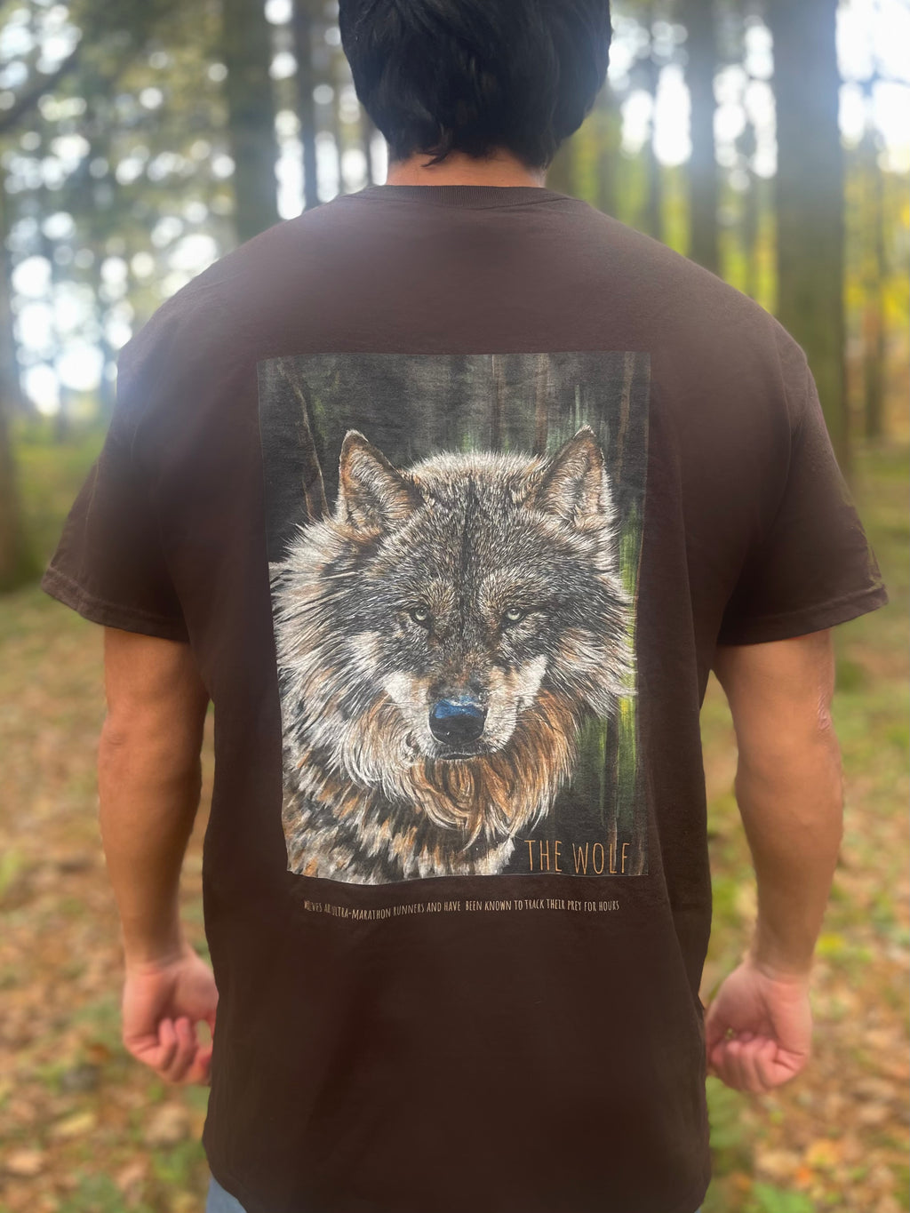 The wolf short sleeve shirt