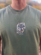 The wolf short sleeve shirt