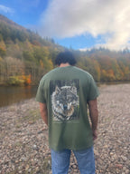 The wolf short sleeve shirt