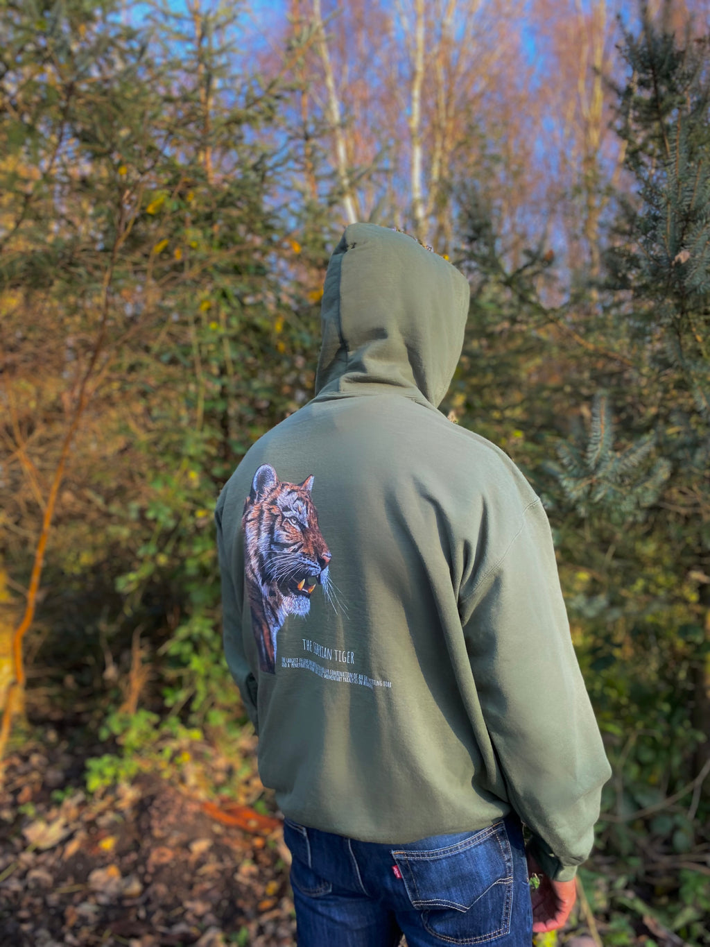 The Siberian Tiger Heavyblend Hoodie
