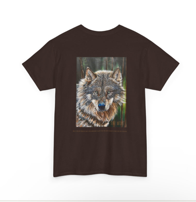 The wolf short sleeve shirt