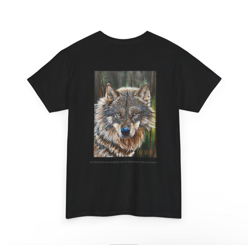 The wolf short sleeve shirt