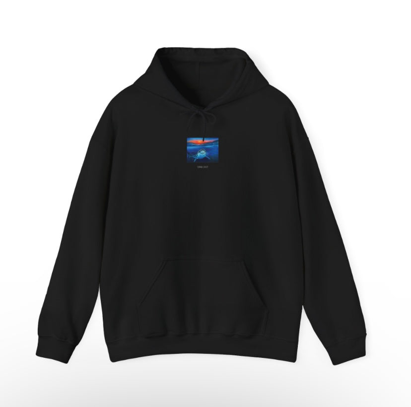 Great white shark hoodie