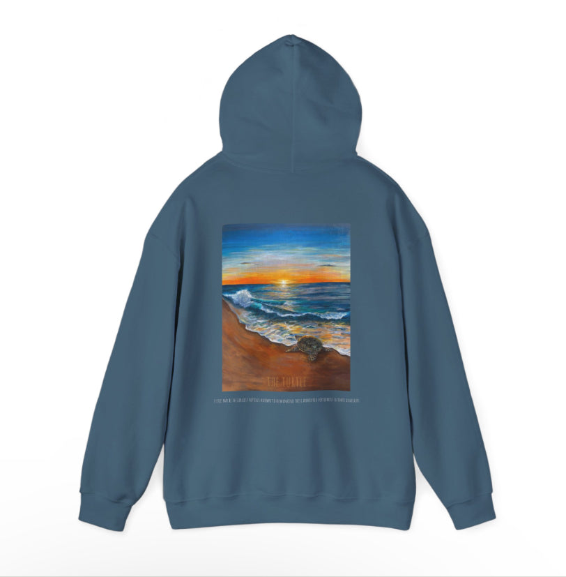 Turtle Freedom Hooded Sweatshirt
