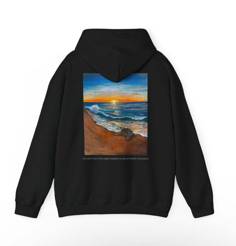 Turtle Freedom Hooded Sweatshirt