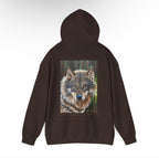 Wolf in the woodlands Hooded Sweatshirt