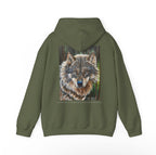 Wolf in the woodlands Hooded Sweatshirt