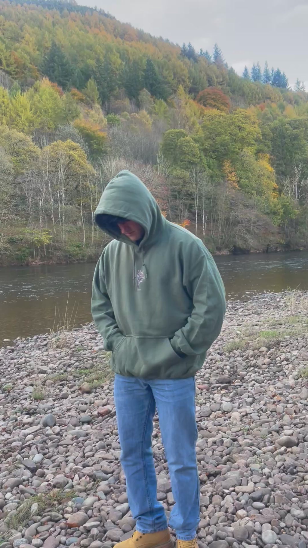 The Siberian Tiger Heavyblend Hoodie